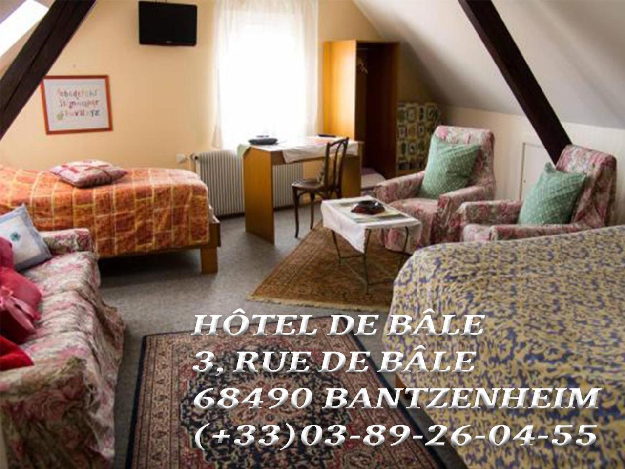 Hotel De Bale Bantzenheim Zewnętrze zdjęcie